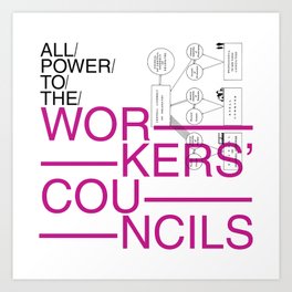 All Power To The workers' Councils Art Print
