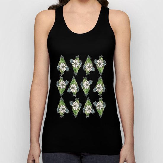 flowers ft Bruno Pacheco Unisex Tank Top