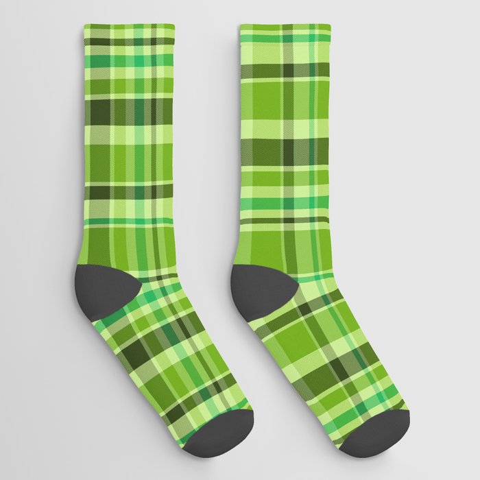 Plaid // Apple Socks