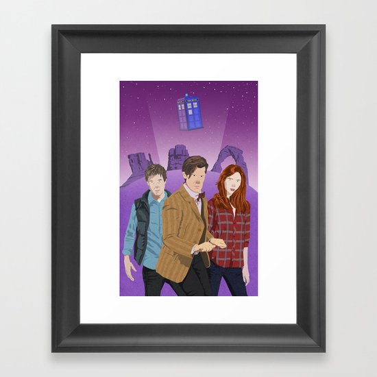 The Power of Three Framed Art Print