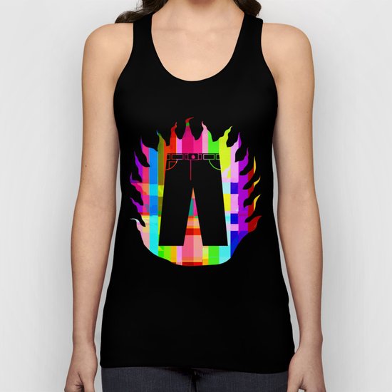 liar, liar Unisex Tank Top