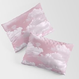 Clouds in a Pink Sky Pillow Sham