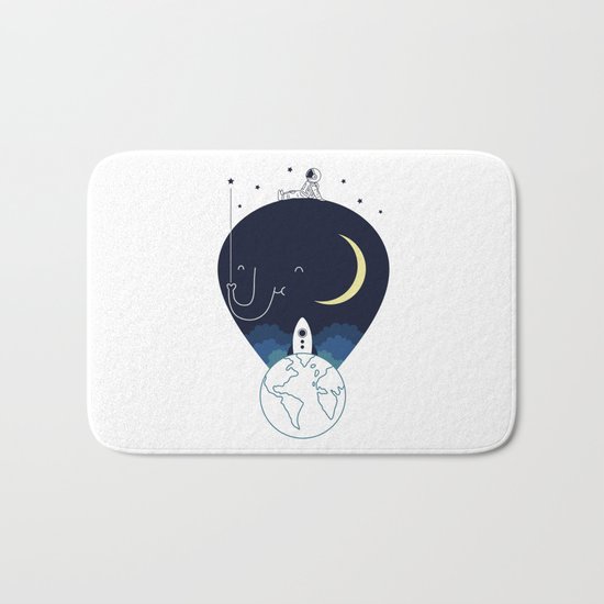 Imagine and Explore Bath Mat
