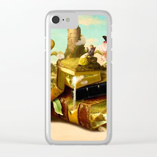 To Lands Away Clear iPhone Case
