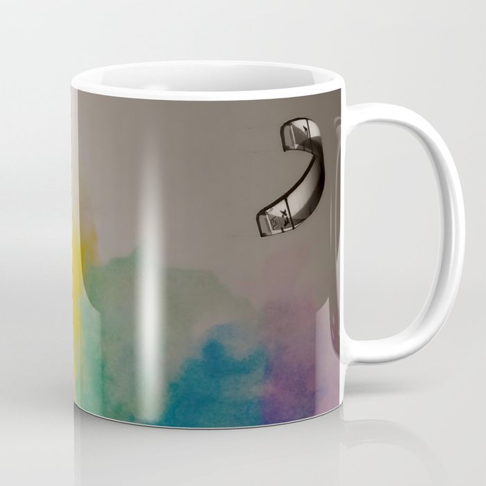 Parakite Warm 2 (watercolor mashup) Coffee Mug