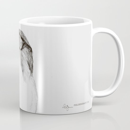 Hawk with Poor Eyesight Mug