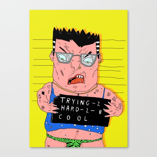 FAKE IT TILL YOU MAKE IT Canvas Print
