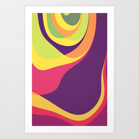 Cosmic Laugther Art Print