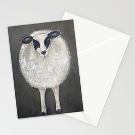 Barnyard Sheep Stationery Cards
