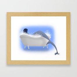 Bath Framed Art Print