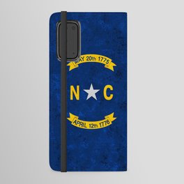 Flag of North Carolina US State Flags Tar Heel Banner Standard Colors Android Wallet Case