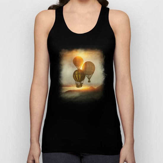 A Trip down the Sunset Unisex Tank Top