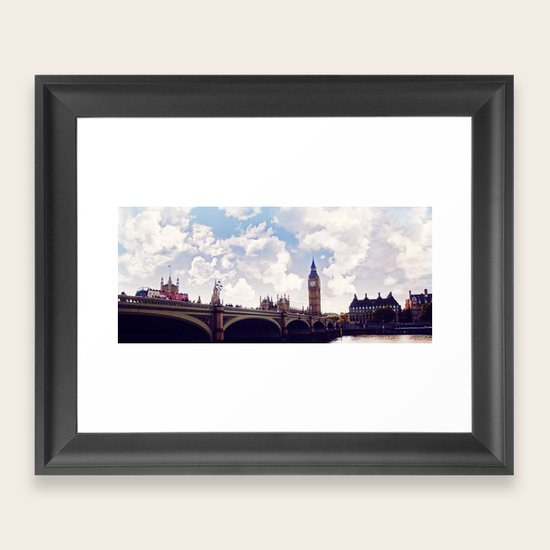 London Framed Art Print