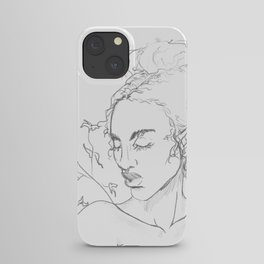 “the girl who grew branches from her spine” iPhone Case