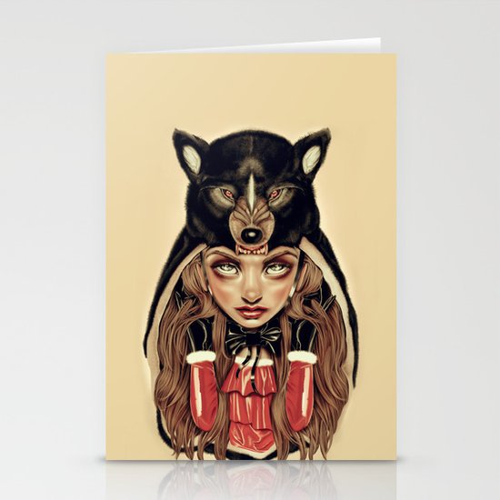 Red Riding Hood Stationery Cards
