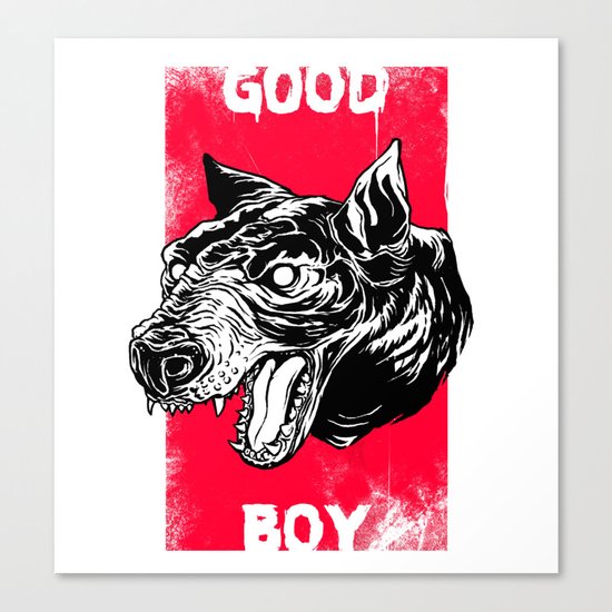 GOOD BOY Canvas Print