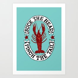 Crawfish Art Prints Society6