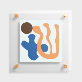 7 Abstract Shapes 211214 Minimal Art  Floating Acrylic Print