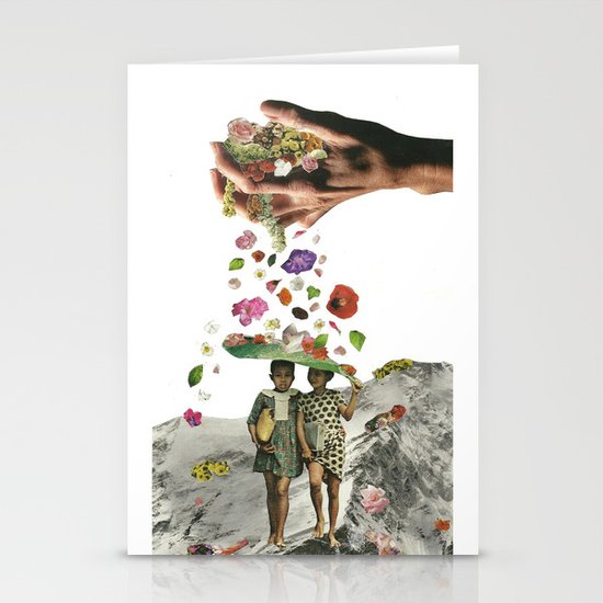 rain Stationery Cards