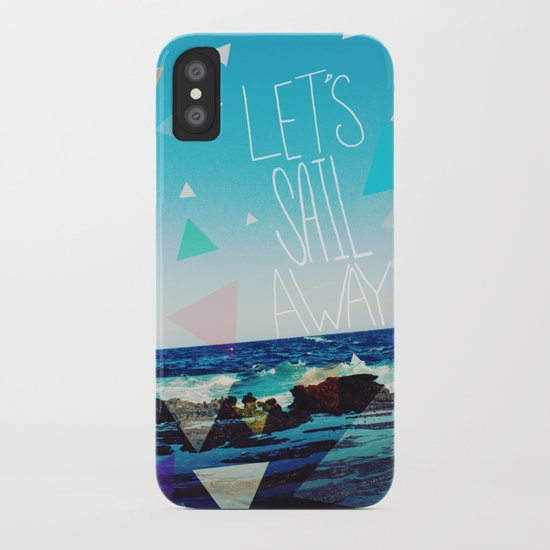 Let's Sail Away iPhone Case