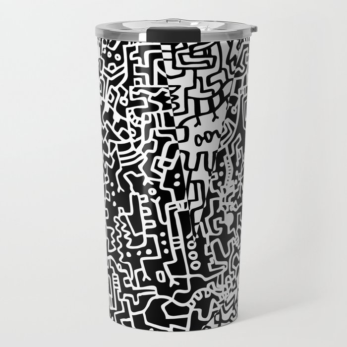 Cell Art Travel Mug