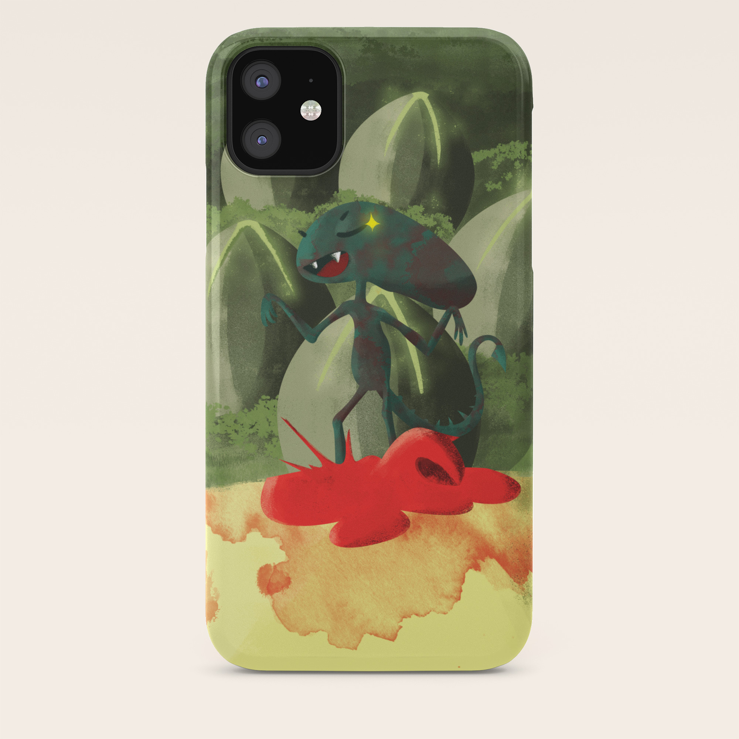 Alien Covenant Baby Xeno Iphone Case By Alexander Castillo