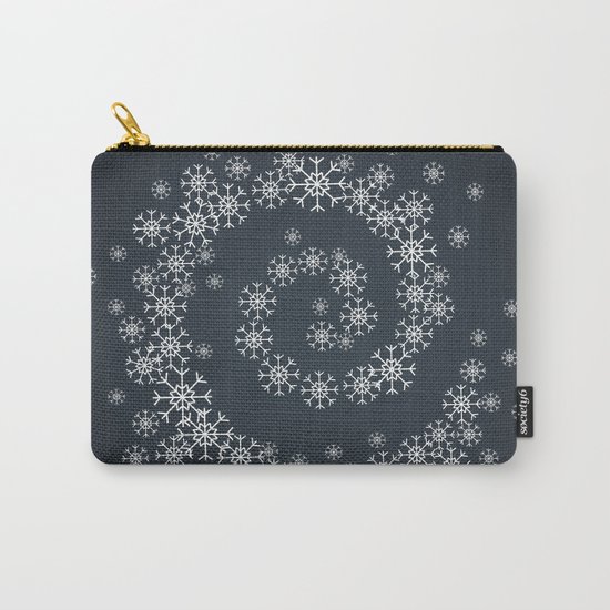 snowflakes Carry-All Pouch