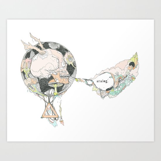ANALOG (mod) ZINE Art Print