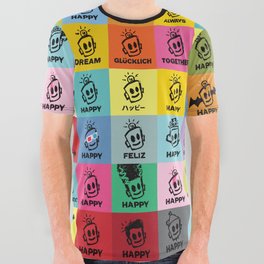 DECADE - 10 Years of HAPPY All Over Graphic Tee