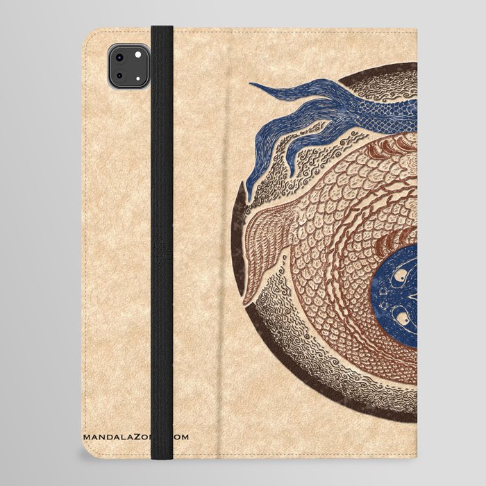 shuiwudáo yin yang mandala iPad Folio Case