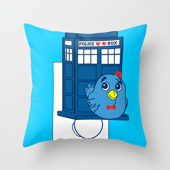 Who watches over you Throw Pillow