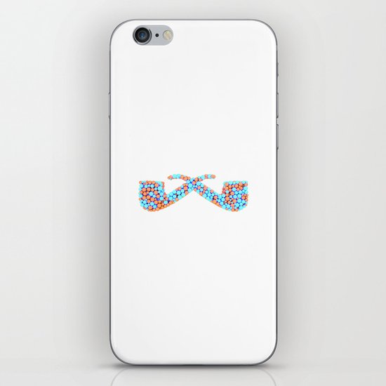 Particle Pipes. iPhone & iPod Skin