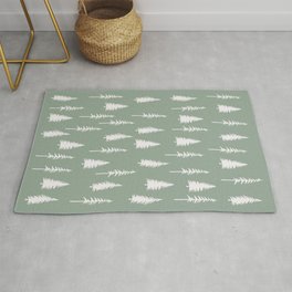 Ancient Forest (Arcadia Green) Area & Throw Rug