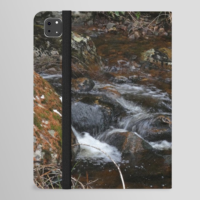 Scottish Highlands Tumbling Water iPad Folio Case
