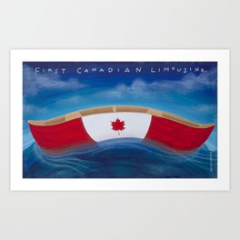 First Canadian Limousine Art Print