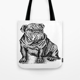 Sapphorica Creations- Philip the Bulldog Tote Bag