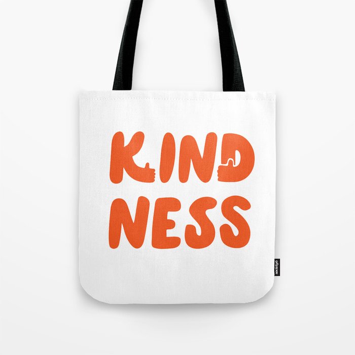 Kindness Thumbs Up Tote Bag