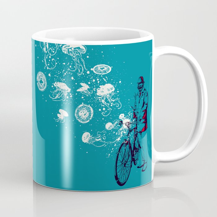 Journey in Blue Coffee Mug