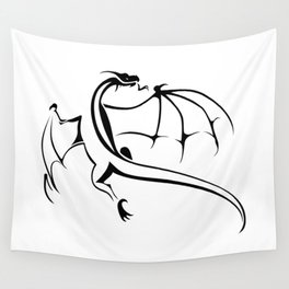 A simple flying dragon Wall Tapestry