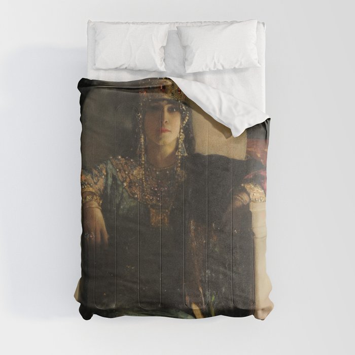The Empress Theodora, Jean-Joseph Benjamin-Constant Comforter