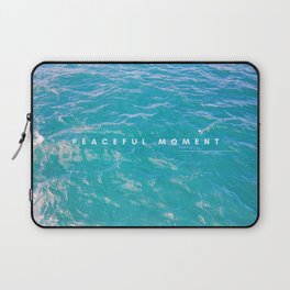 Peaceful moment_ocean Laptop Sleeve