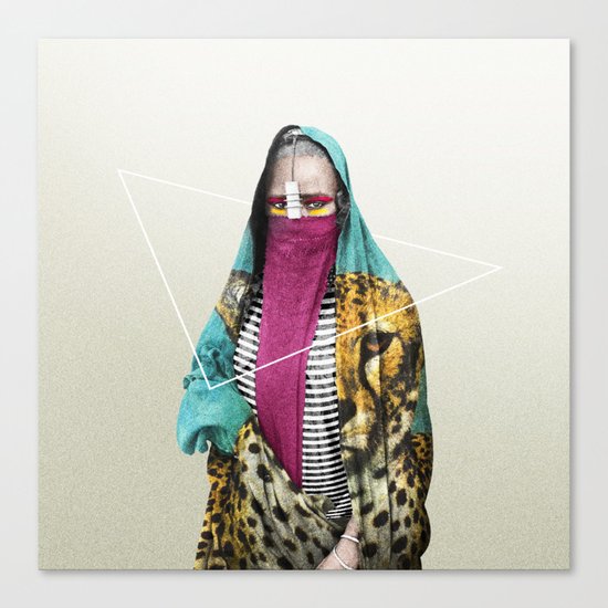 Not a Sound Canvas Print