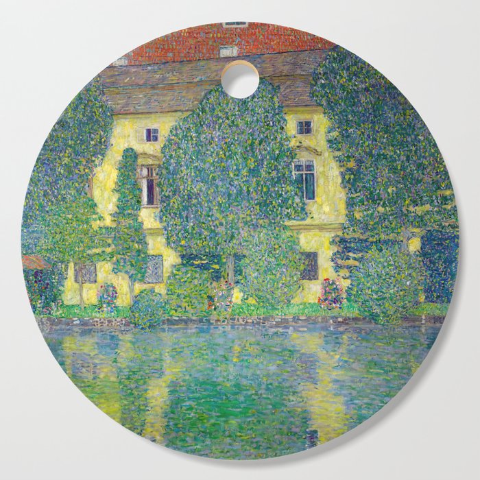 Gustav Klimt - Schloss Kammer am Attersee III Cutting Board