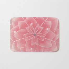 The season of sakura - Pastel Mandala Bath Mat