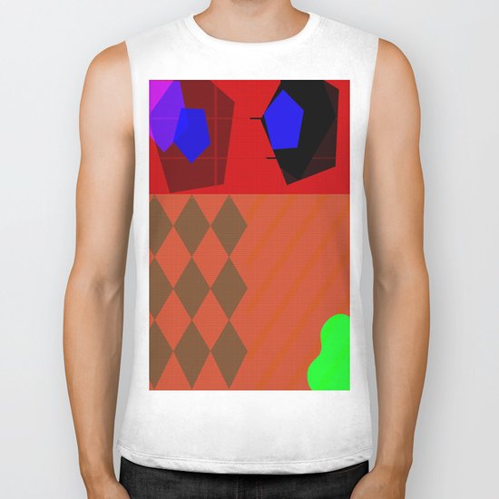 Akai Michin Dachi Biker Tank