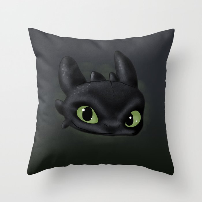 Toothless pillow 2025