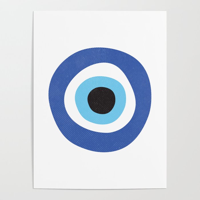 Evil Eye Symbol Poster