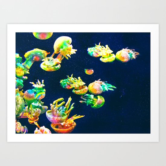 Rasta Jellies Art Print