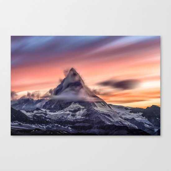 The Peak Canvas Print