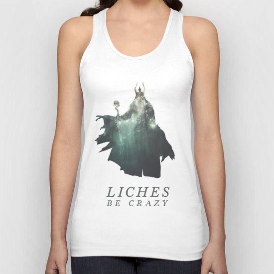 Lich (Typography) Unisex Tank Top